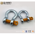 US type adjustable bow shackle with clevis pin